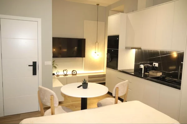 Shtepi ne shitje Apartament ne Tirane, Garsoniere, Mobilimi E mobiluar, Pagesa 220,000  Euro.