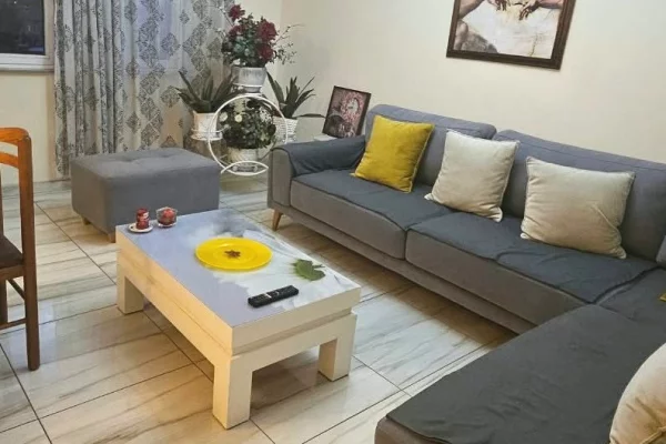 Shtepi me qera Apartament ne Tirane, 2+1, Mobilimi E mobiluar, Pagesa 55,000  Leke.