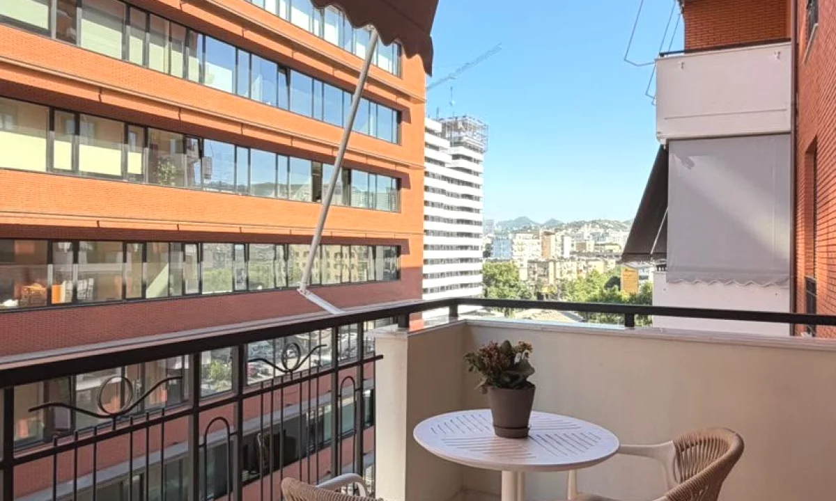 Shtepi me qera Apartament ne Tirane, 1+1, Mobilimi E mobiluar, Pagesa 120,000  Leke.