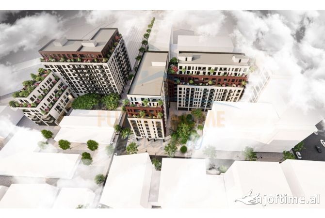 Shitet, Apartament 2+1, Rruga Dritan Hoxha, Tiranë. Apartamenti ndodhet në Kompleksin Aura.