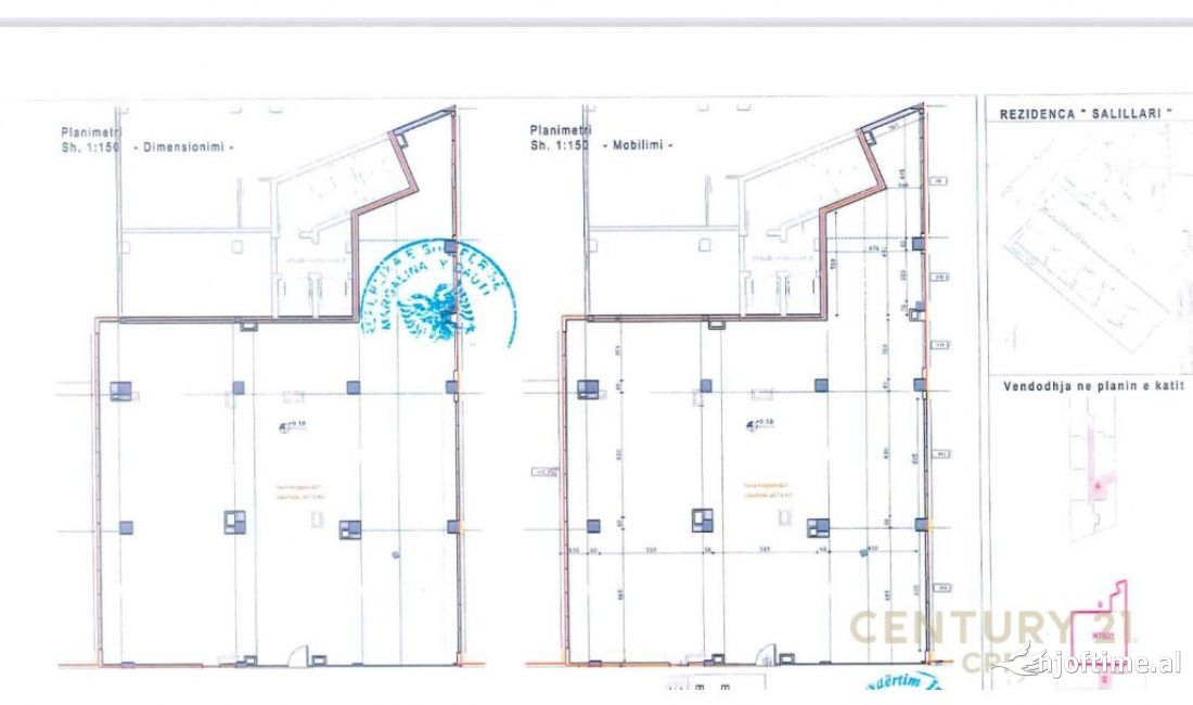 Shitet Ambient Komercial + 8 Poste Parkimi tek Kopshtit Zoologjik