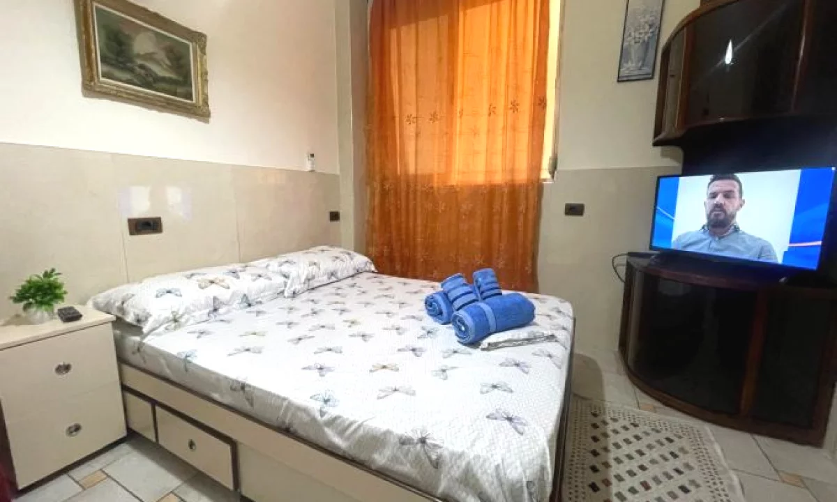 Shtepi me qera Apartament ne Tirane, 1+1, Mobilimi E mobiluar, Pagesa 450  Euro.