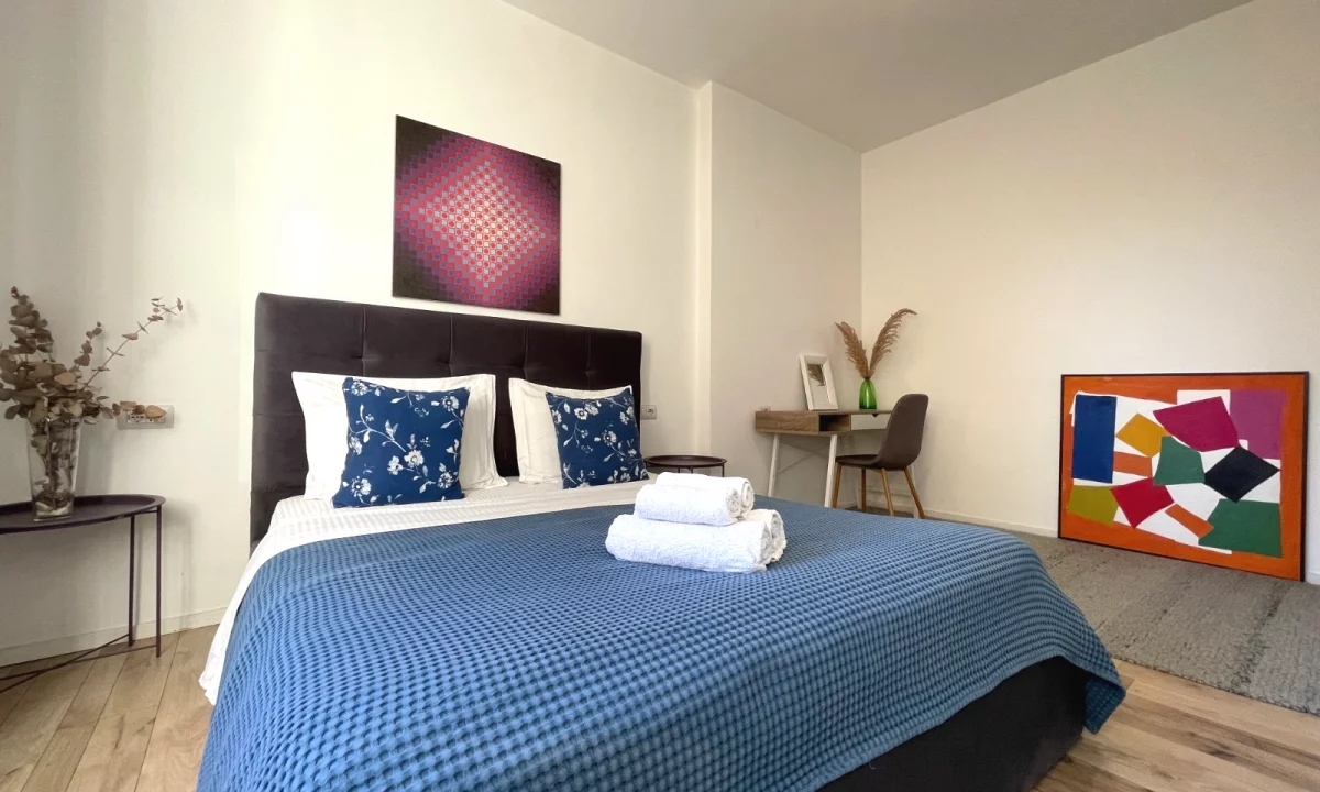 Shtepi me qera Apartament ne Tirane, 1+1, Mobilimi E mobiluar, Pagesa 600  Euro.