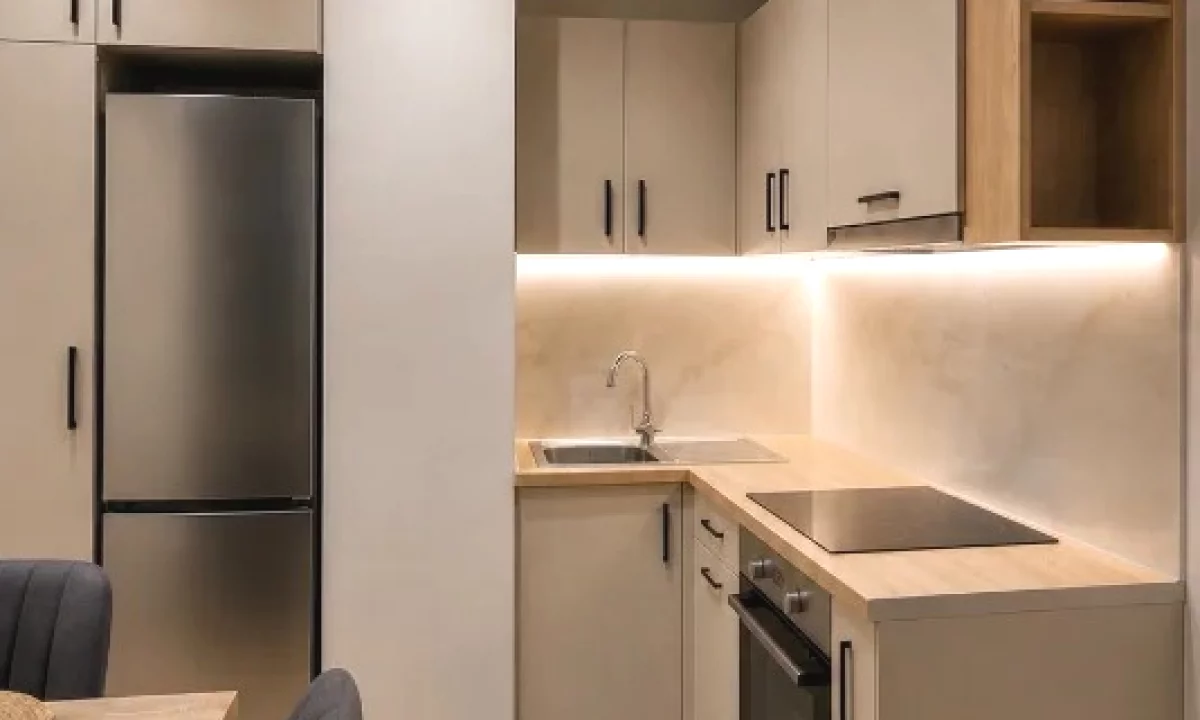 Shtepi ne shitje Apartament ne Tirane, 1+1, Mobilimi E mobiluar, Pagesa 88,000  Euro.