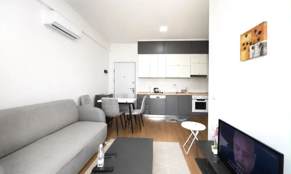 Shtepi me qera Apartament ne Tirane, 1+1, Mobilimi E mobiluar, Pagesa 400  Euro.