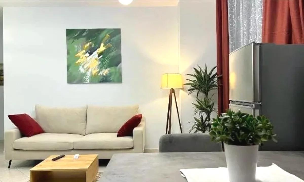 Shtepi me qera Apartament ne Tirane, 1+1, Mobilimi E mobiluar, Pagesa 570  Euro.