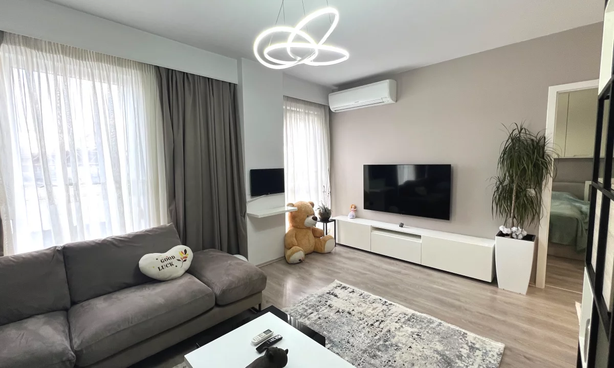 Shtepi ne shitje Apartament ne Tirane, 1+1, Mobilimi E mobiluar, Pagesa 140,000  Euro.