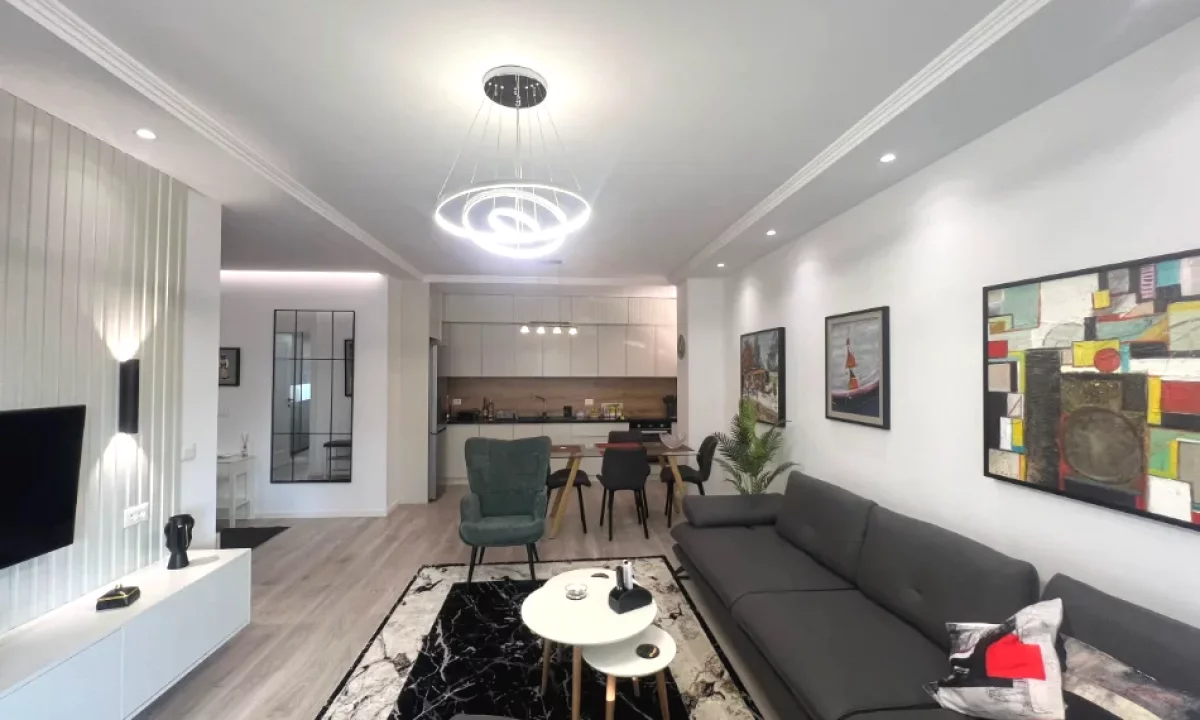 Shtepi me qera Apartament ne Tirane, 1+1, Mobilimi E mobiluar, Pagesa 1,080  Euro.