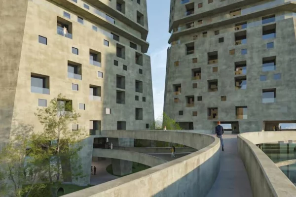 Shitet apartament 1+1 tek Kompleksi Shqiponja Tower , ish Dogana , Laprake , Rruga Dritan Hoxha .