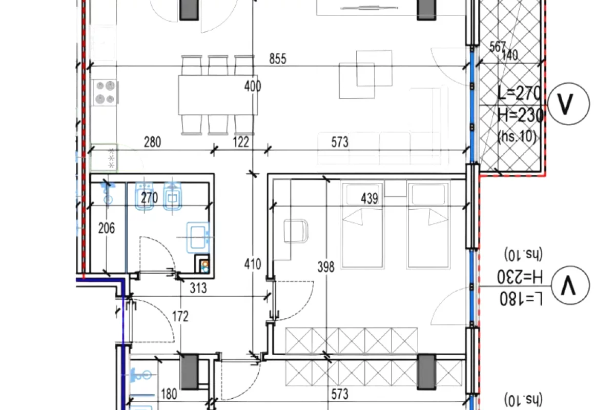 Shtepi ne shitje Apartament ne Tirane, 2+1, Mobilimi Bosh, pa mobiluar, Pagesa 250,000  Euro.