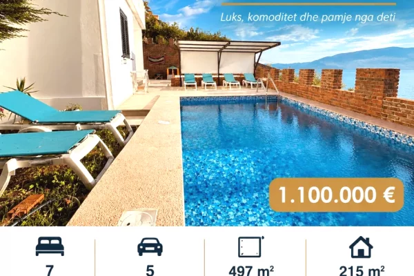 Shtepi ne shitje 7+1 ne Vlore - 1,100,000 Euro