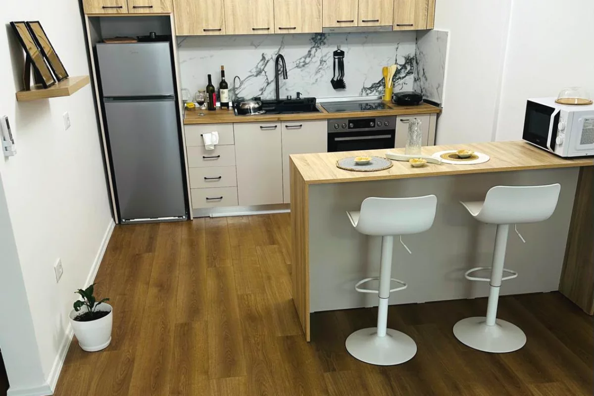 Shtepi me qera Apartament ne Tirane, 1+1, Mobilimi E mobiluar, Pagesa 900  Euro.