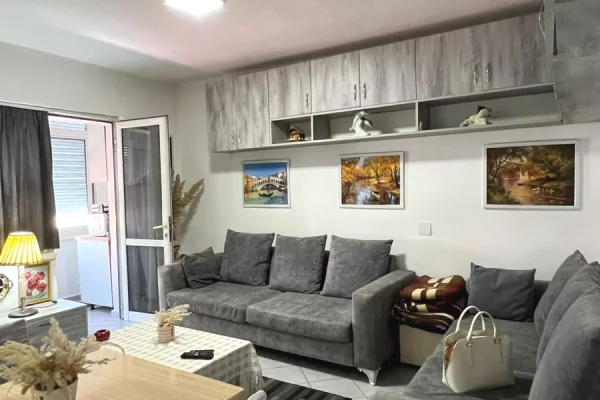 Jepet apartament 1+1 me qira tek Brryli##600Leke##83