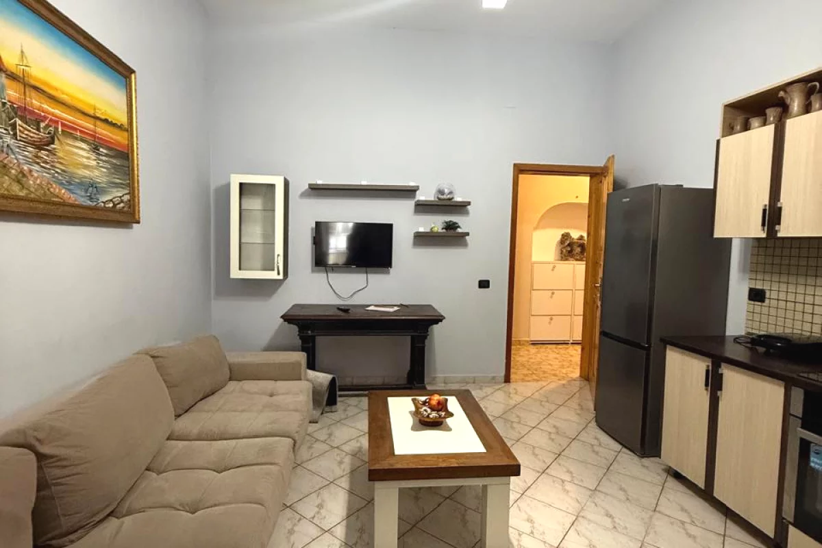 Shtepi me qera Apartament ne Tirane, 1+1, Mobilimi E mobiluar, Pagesa 550  Euro.
