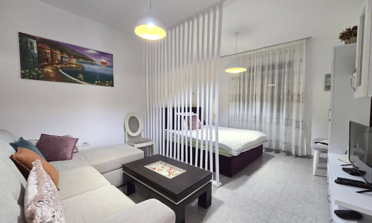 Shtepi ne shitje Apartament ne Tirane, 1+1, Mobilimi E mobiluar, Pagesa 95,000  Euro.