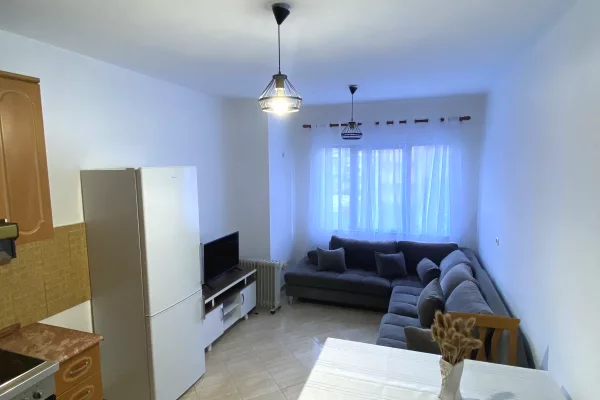 Shtepi me qera Apartament ne Tirane, 1+1, Mobilimi E mobiluar, Pagesa 45,000  Leke.