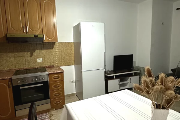 Shtepi me qera Apartament ne Tirane, 1+1, Mobilimi E mobiluar, Pagesa 45,000  Leke.