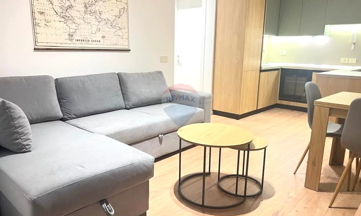 Shtepi me qera Apartament ne Tirane, 1+1, Mobilimi E mobiluar, Pagesa 850  Euro.
