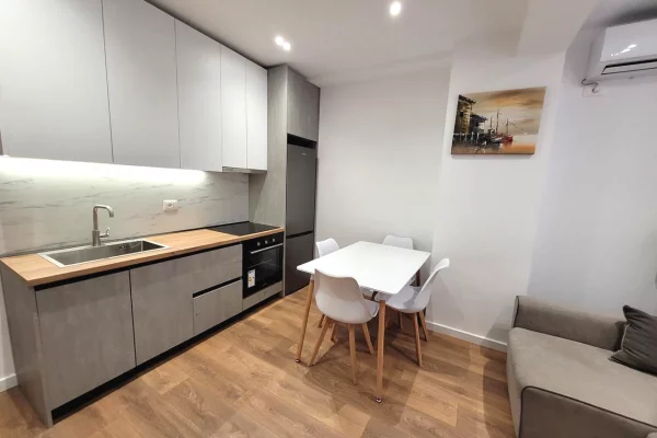 Shtepi me qera Apartament ne Tirane, 1+1, Mobilimi E mobiluar, Pagesa 550  Euro.