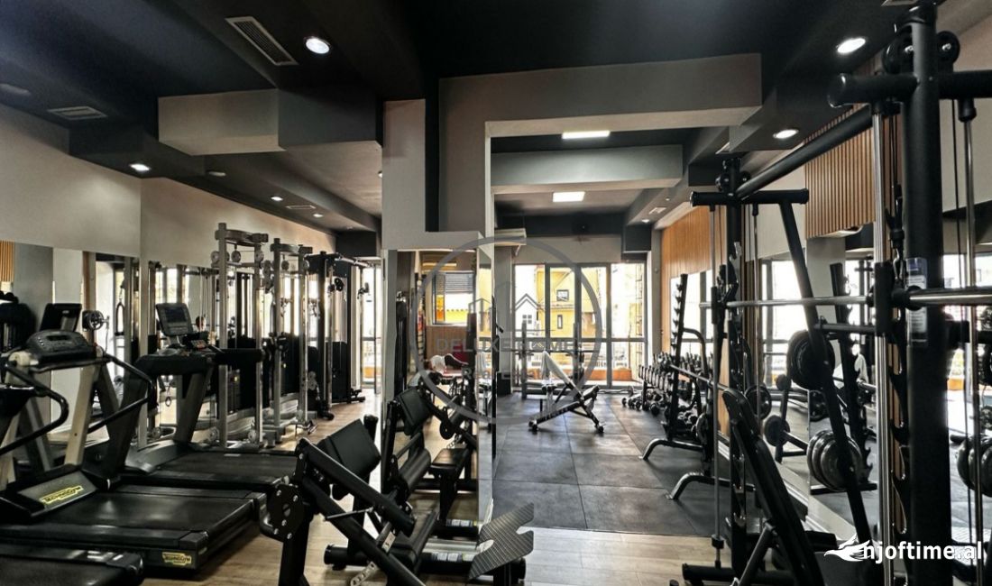 SHITET NJESIA E BIZNESIT ME PAJISJET E PALESTRES 188m2