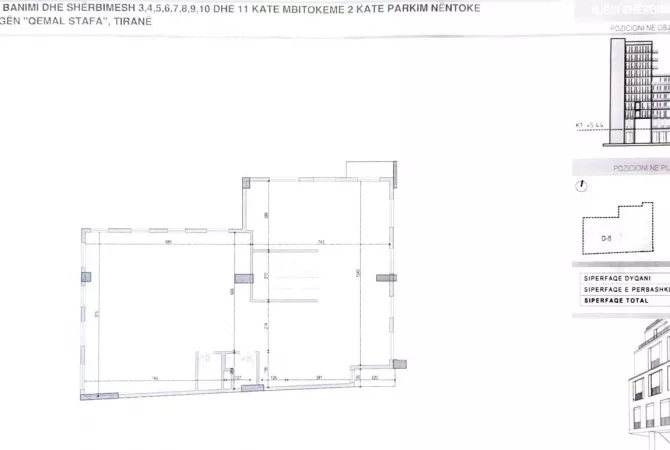 Business Property in Sale 3+1 in Tirana - 430,100 Euro