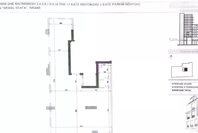 Business Property in Sale 3+1 in Tirana - 430,100 Euro