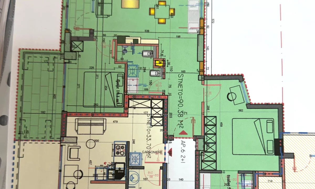 Shtepi ne shitje Apartament ne Tirane, 2+1, Mobilimi E mobiluar, Pagesa 250,000  Euro.
