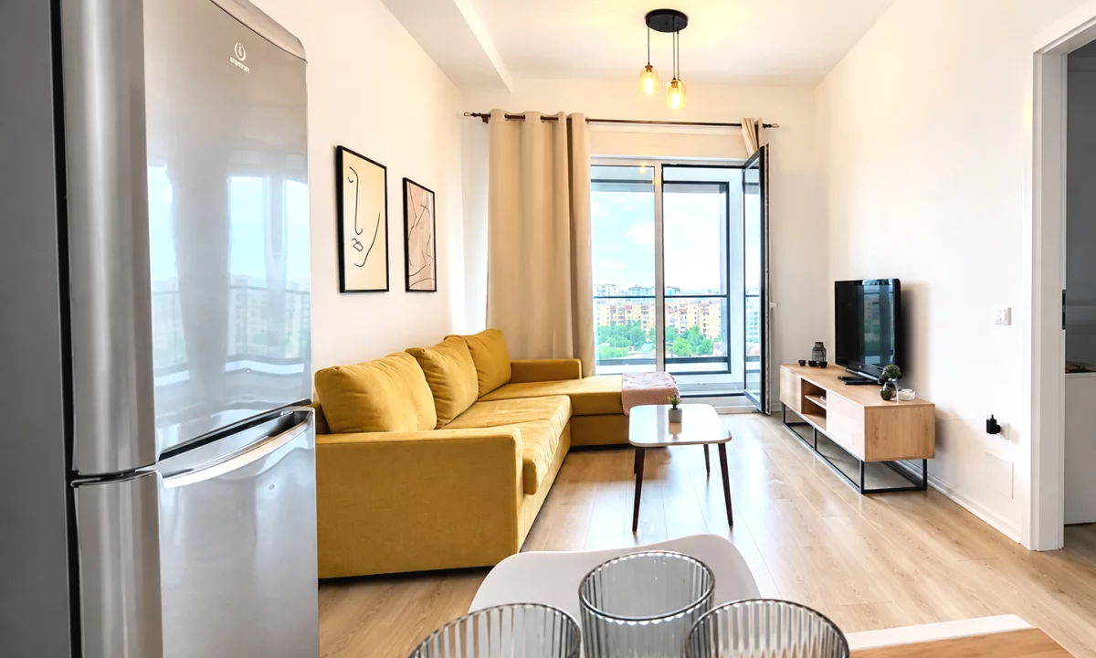 Shtepi me qera Apartament ne Tirane, 1+1, Mobilimi E mobiluar, Pagesa 60,000  Leke.