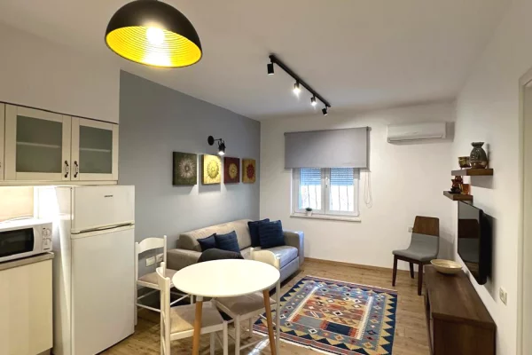 Shtepi me qera Apartament ne Tirane, 1+1, Mobilimi E mobiluar, Pagesa 65,000  Leke.