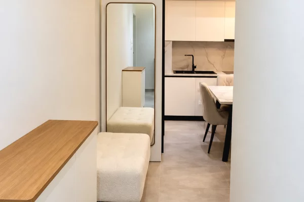 Shtepi me qera Apartament ne Tirane, 1+1, Mobilimi E mobiluar, Pagesa 650  Euro.