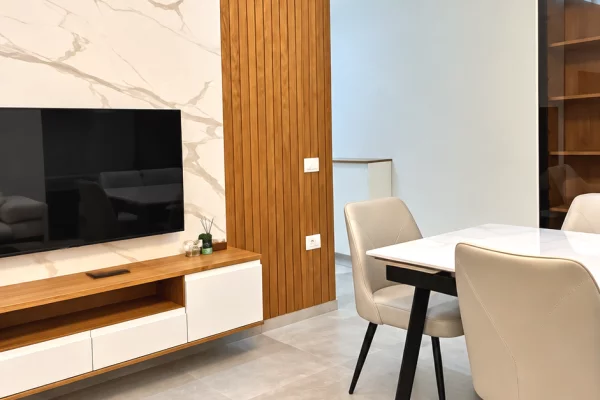 Shtepi me qera Apartament ne Tirane, 1+1, Mobilimi E mobiluar, Pagesa 650  Euro.