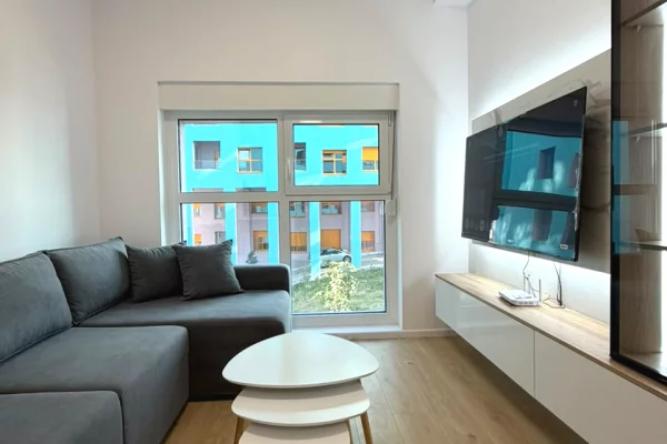 Shtepi me qera Apartament ne Tirane, 1+1, Mobilimi E mobiluar, Pagesa 45,000  Leke.