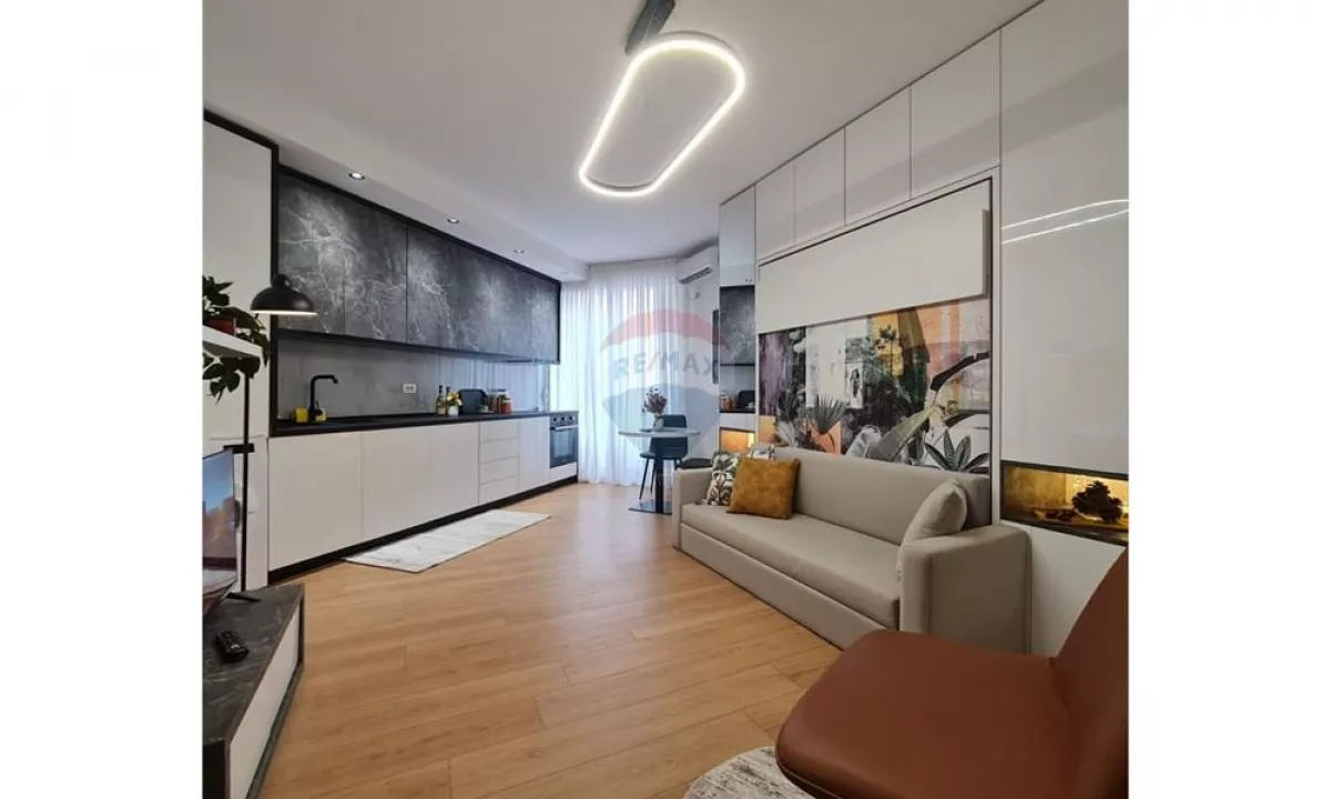 Shtepi ne shitje Apartament ne Tirane, Garsoniere, Mobilimi E mobiluar, Pagesa 85,000  Euro.