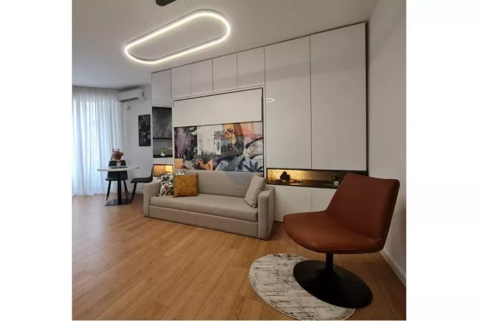 Shtepi ne shitje Apartament ne Tirane, Garsoniere, Mobilimi E mobiluar, Pagesa 85,000  Euro.