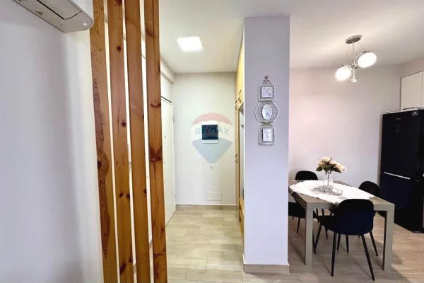 Shtepi me qera Apartament ne Tirane, 1+1, Mobilimi E mobiluar, Pagesa 60,000  Leke.