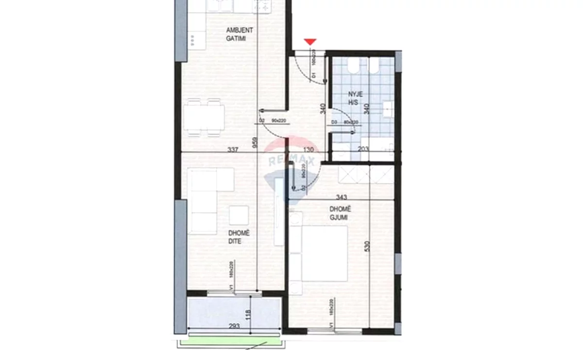 Shtepi ne shitje Apartament ne Tirane, 1+1, Mobilimi Pjeserisht e mobiluar, Pagesa 149,280  Euro.