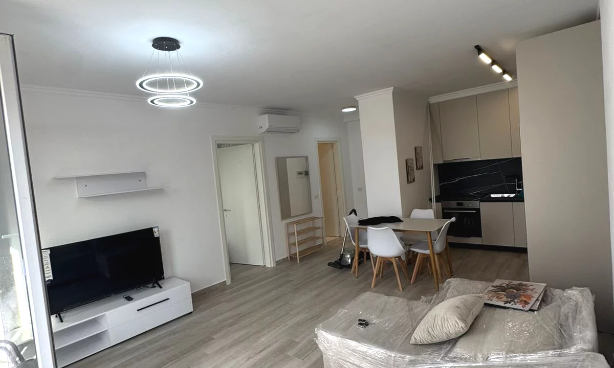 Shtepi me qera Apartament ne Tirane, 1+1, Mobilimi E mobiluar, Pagesa 60,000  Leke.