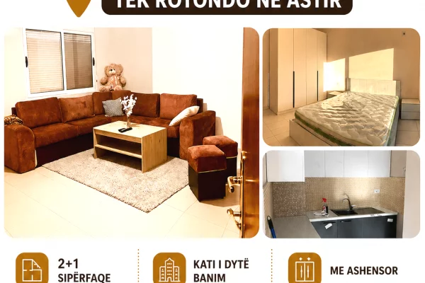 Shtepi me qera 2+1 ne Tirane - 50,000 Leke