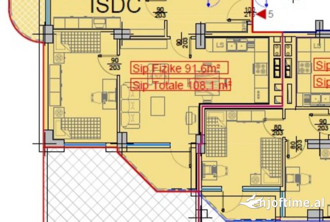 AMBIENT ZYRASH 3+Verande PER QIRA NE ISH BLLOK !!  Rr. Ukraina e Lire Tirana, Albania