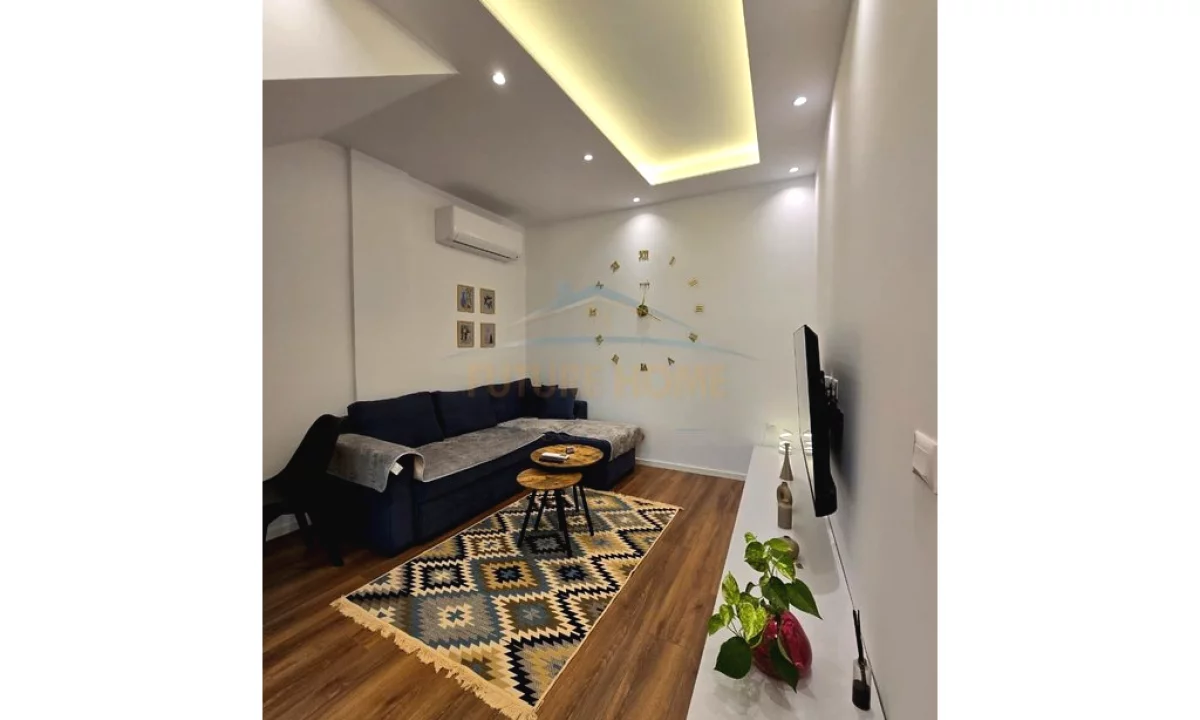 Shtepi me qera Apartament ne Tirane, 1+1, Mobilimi E mobiluar, Pagesa 55,000  Leke.