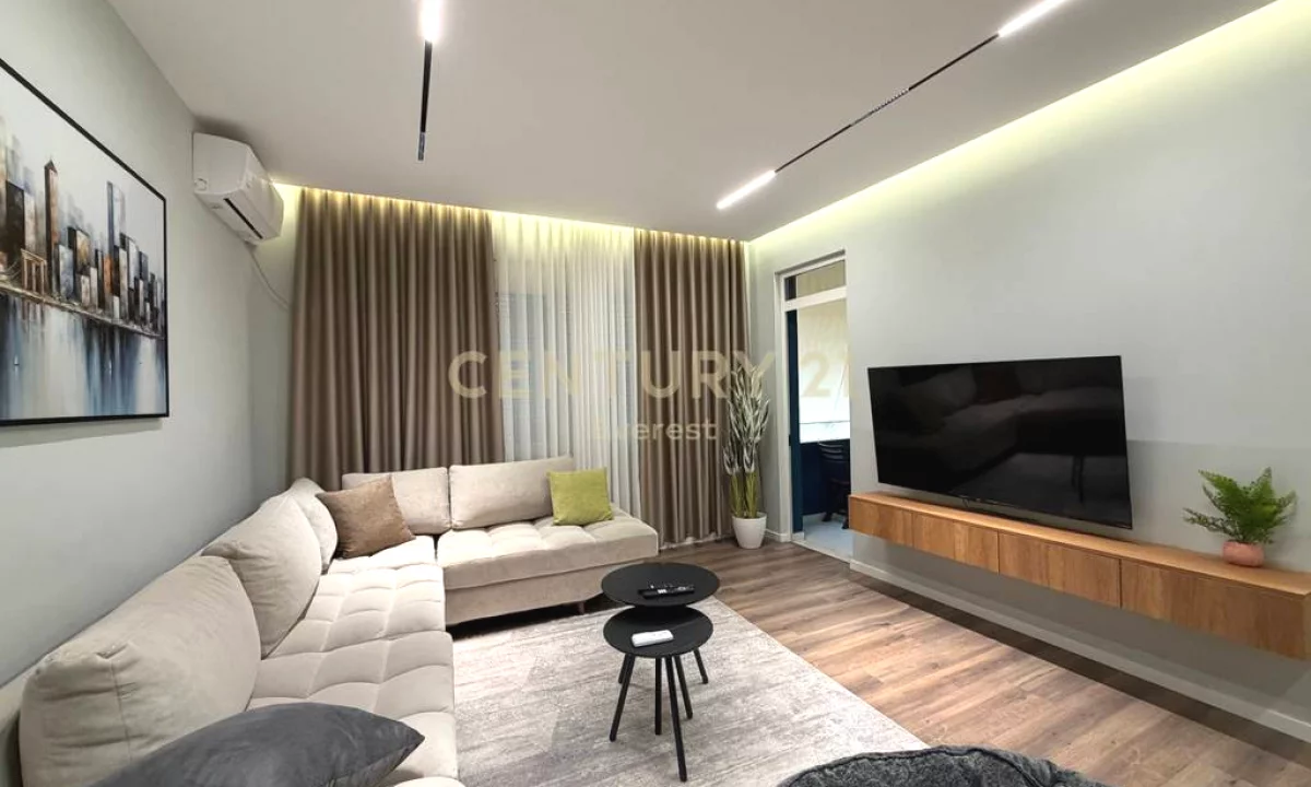 Shtepi me qera Apartament ne Tirane, 1+1, Mobilimi E mobiluar, Pagesa 55,000  Leke.