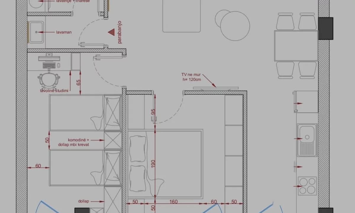 Shtepi ne shitje Apartament ne Tirane, 2+1, Mobilimi Bosh, pa mobiluar, Pagesa 14,000,000  Leke.