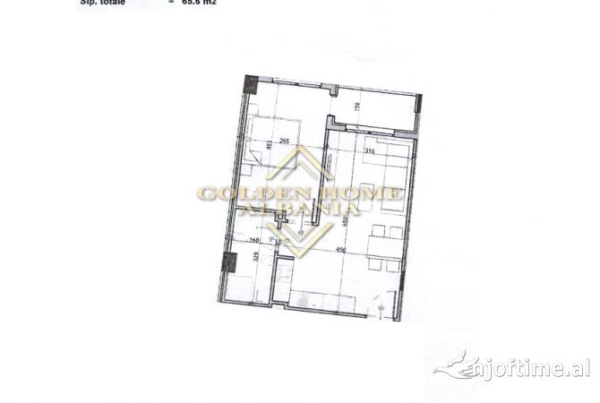 Appartamento in vendita a Tirana 1+1, Vuoto