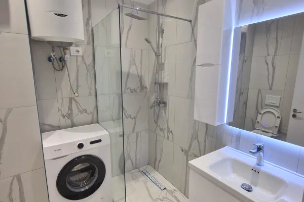 Shtepi me qera Apartament ne Tirane, 1+1, Mobilimi E mobiluar, Pagesa 50,000  Leke.