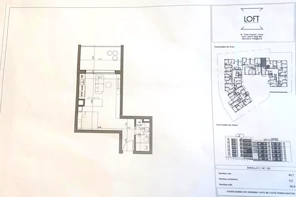 Apartment for sale in Tirana Garsoniere, Emty