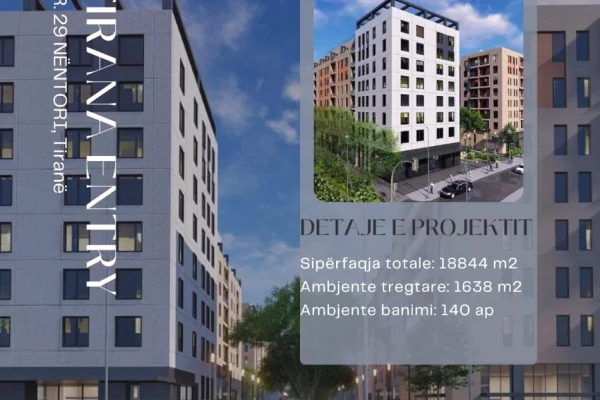 Appartamento in vendita a Tirana 2+1, Vuoto