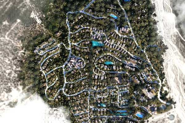 Luxury villas for sale in Tirana 2+1, Furnished