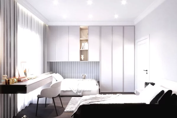 Shtepi ne shitje Apartament ne Tirane, 2+1, Mobilimi Bosh, pa mobiluar, Pagesa 297,000  Euro.