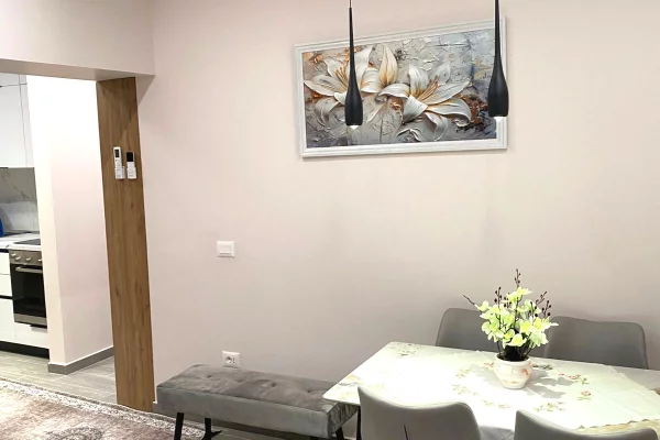 Shtepi me qera Apartament ne Tirane, 1+1, Mobilimi E mobiluar, Pagesa 65,000  Leke.