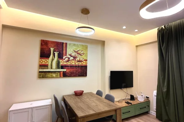 Shtepi me qera Apartament ne Tirane, 1+1, Mobilimi E mobiluar, Pagesa 50,000  Leke.